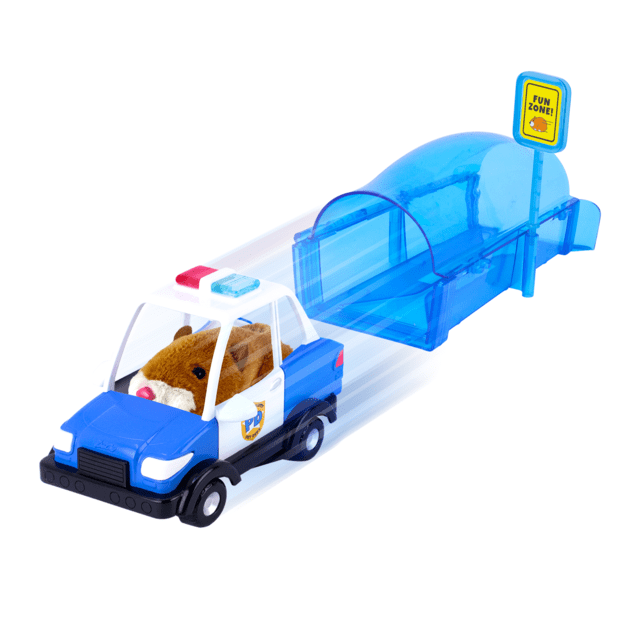 Zhu Zhu Pets - Zhu Zhu City Police Car Playset - (Z10341)