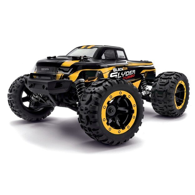 BLACKZON - Slyder MT Turbo 1/16 4WD 2S Brushless - Yellow (540213)