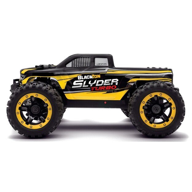 BLACKZON - Slyder MT Turbo 1/16 4WD 2S Brushless - Yellow (540213)