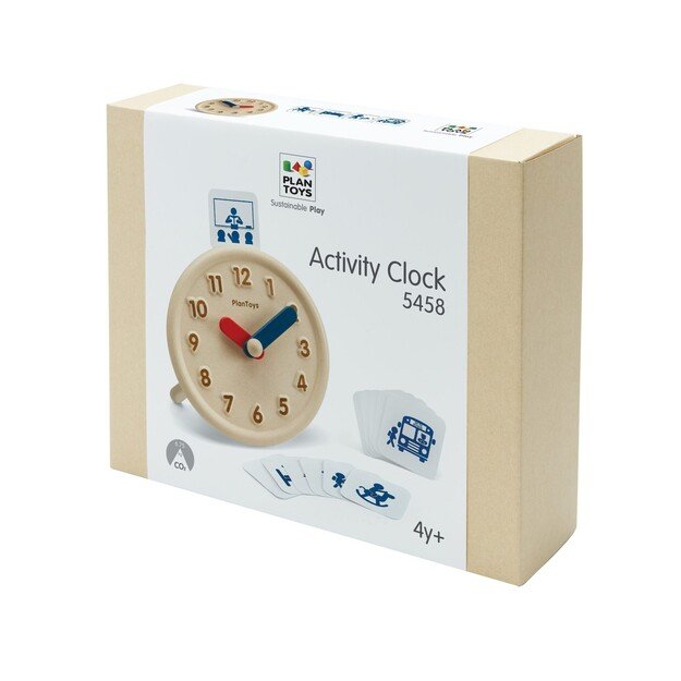 PlanToys - Learning Activity Clock - (PT-5458)