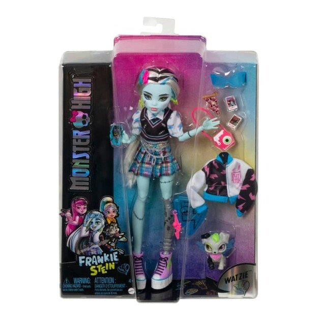 Monster High - Doll with Pet - Frankie (HHK53)