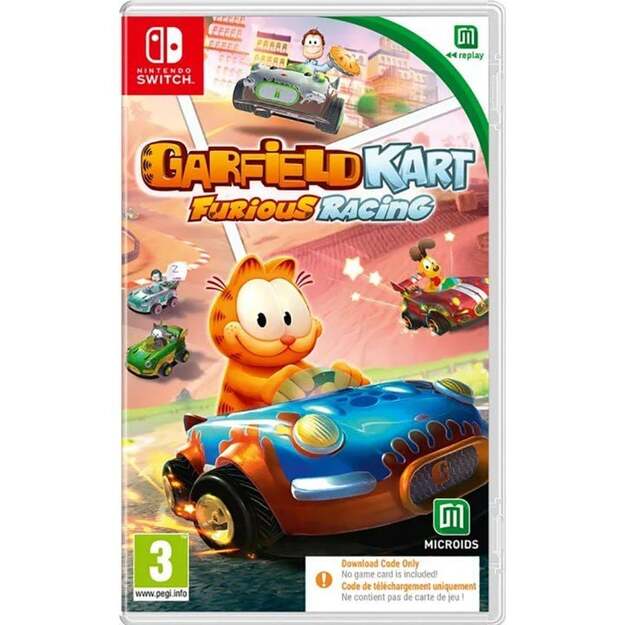 Garfield Kart: Furious Racing (Code in a box)
      
        - Nintendo Switch