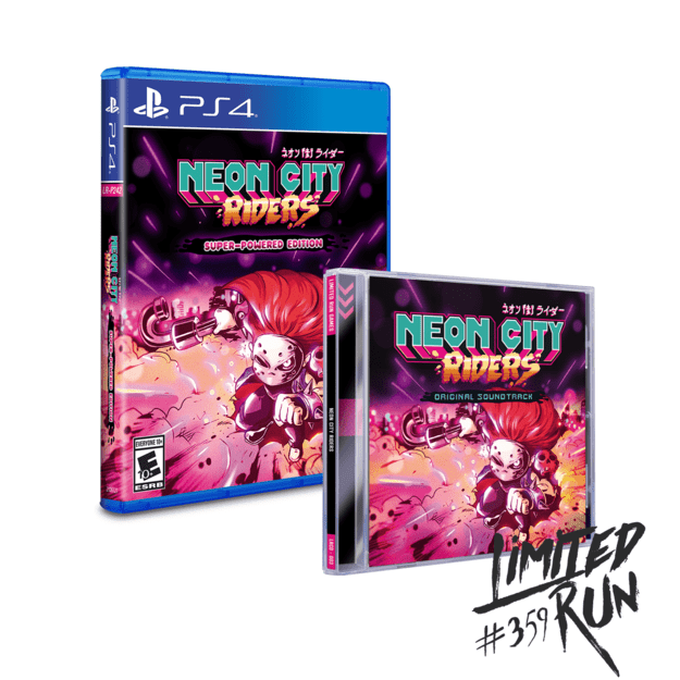 Neon City Riders - Super-Powered Edition (Limited Run #359) 
      
        - PlayStation 4