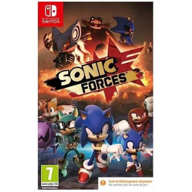 Sonic Forces (Code in Box) (FR/Multi in Game)
      
        - Nintendo Switch