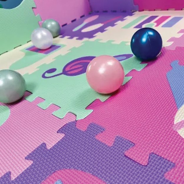 MATA PIANKOWA EDUKACYJNA GRUBA KOJEC DLA DZIECI PUZZLE 25 ELEMENTÓW 3W1 27