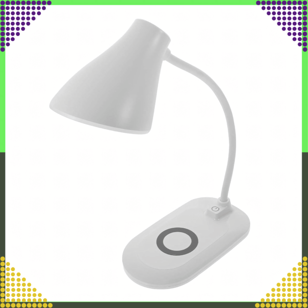 LED stalinė lempa mokykliniams stalams, 3 režimai, QI USB indukcinis įkroviklis