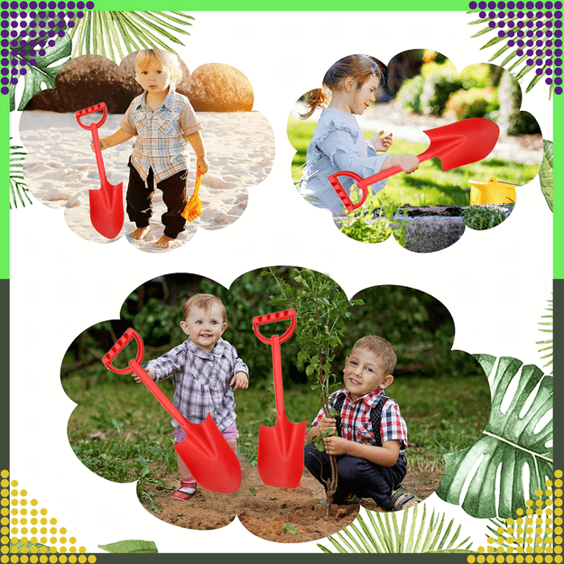 Łopatka Łopata Szpadel do Piasku na Plażę Piaskownice Mocna duża XXL 64 cm 6