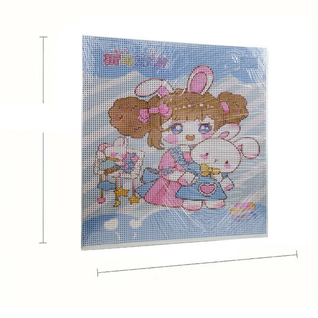 HAFT DIAMENTOWY 30x30 DIAMOND PAINTING MOZAIKA DIAMENTOWA OBRAZ ANIME 11