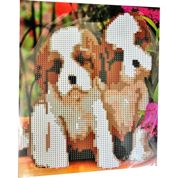 DIAMOND PAINTING HAFT DIAMENTOWY MOZAIKA ZESTAW SZTALUGA 21x25cm DLA DZIECI 11