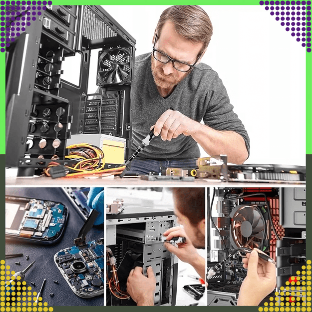 Zestaw Śrubokrętów Precyzyjnych Wkrętaki Torx Śrubokręty Precyzyjne 120w1 9