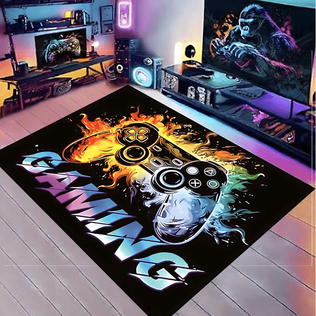 Mata Gamingowa Ochronna Dywan pod Fotel Krzeszło dla Graczy 60x90 cm 5