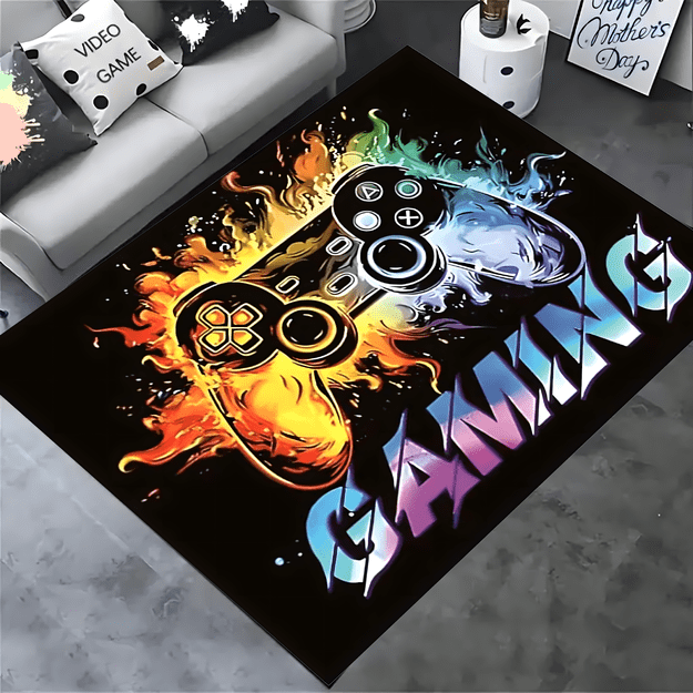 Mata Gamingowa Ochronna Dywan pod Fotel Krzeszło dla Graczy 60x90 cm 6
