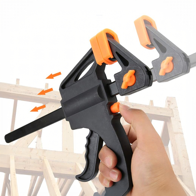 Dailidės spaustuvas 4 spaustuvai Modeliavimo rankena Spaustuvas Viena ranka