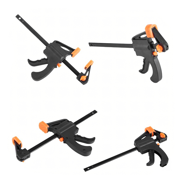 Dailidės spaustuvas 4 spaustuvai Modeliavimo rankena Spaustuvas Viena ranka