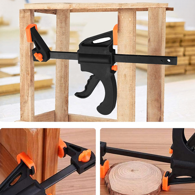 Dailidės spaustuvas 4 spaustuvai Modeliavimo rankena Spaustuvas Viena ranka