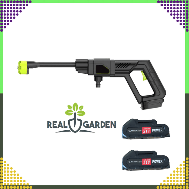 Myjka Ciśnieniowa Akumulatorowa Bezprzewodowa 2 x Aku 21V 30 Bar 300W  18