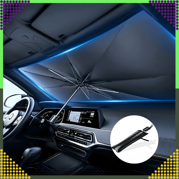 Roleta Parasol Osłona UV do Samochodu Przeciwsłoneczna na Szybę Auta Duża 65x125 20