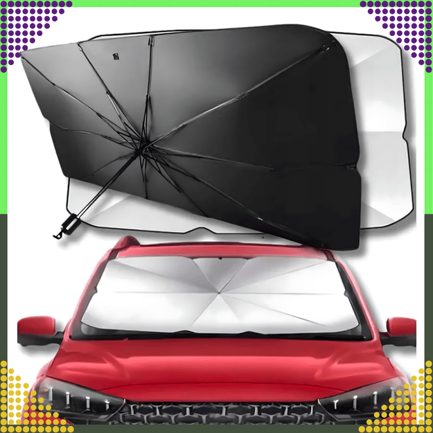 Roleta Parasol Osłona UV do Samochodu Przeciwsłoneczna na Szybę Auta Duża 65x125 27