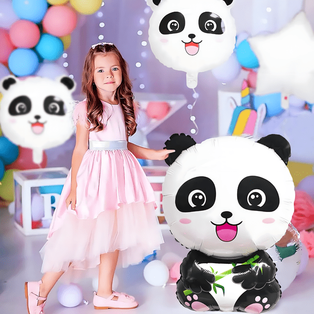 Zestaw Balonów Urodzinowych Panda Zwierzęta na Urodziny Przyjęcia 5 szt 6