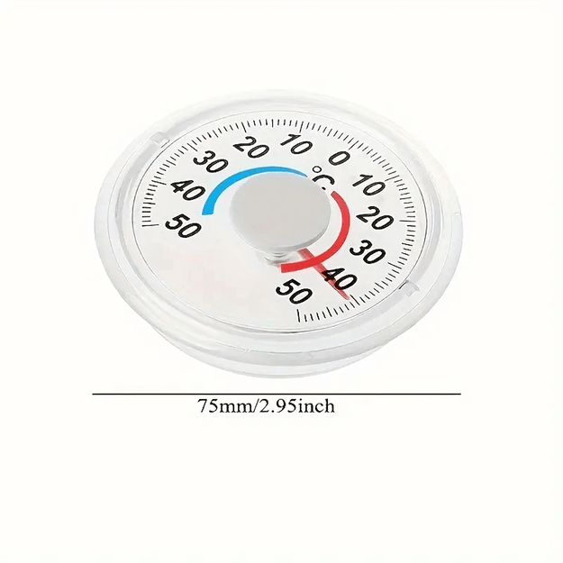 Termometr Zewnętrzny Wewnętrzny Niskich Temperatur -50C 50C Samoprzylepny 21