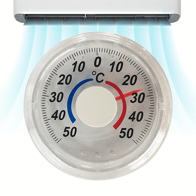 Termometr Zewnętrzny Wewnętrzny Niskich Temperatur -50C 50C Samoprzylepny 29