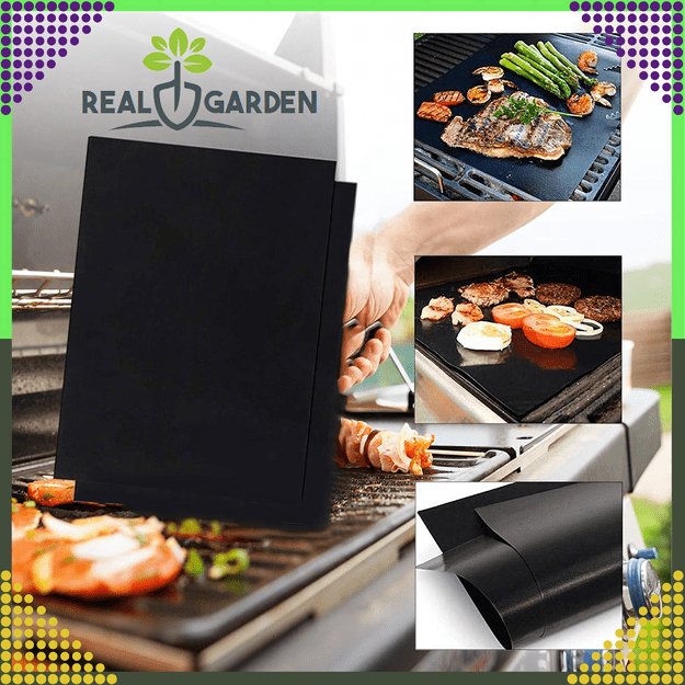 KARTON 125KMPL x 4 SZT Mata Teflonowa Tacka BBQ do Pieczenia na Grill do Piekarnika Wielorazowa  5
