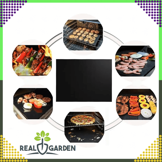 KARTON 125KMPL x 4 SZT Mata Teflonowa Tacka BBQ do Pieczenia na Grill do Piekarnika Wielorazowa  7