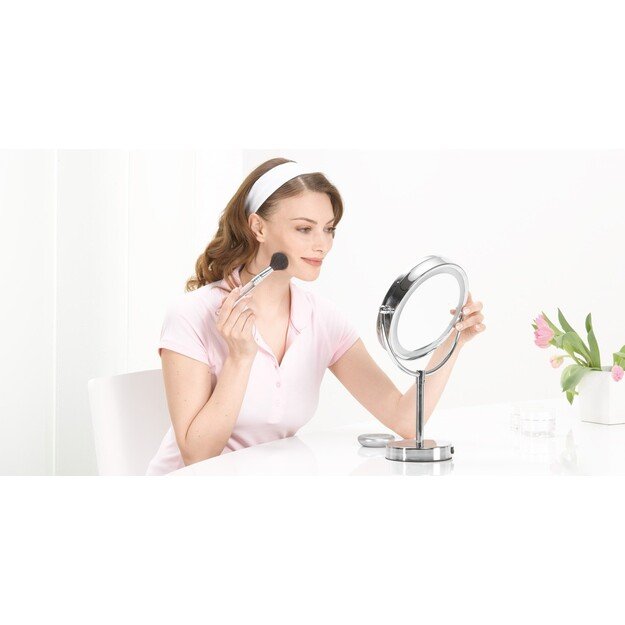 Beurer - BS 55 Illuminated 466 Mirror with Light - 3-Year Warranty