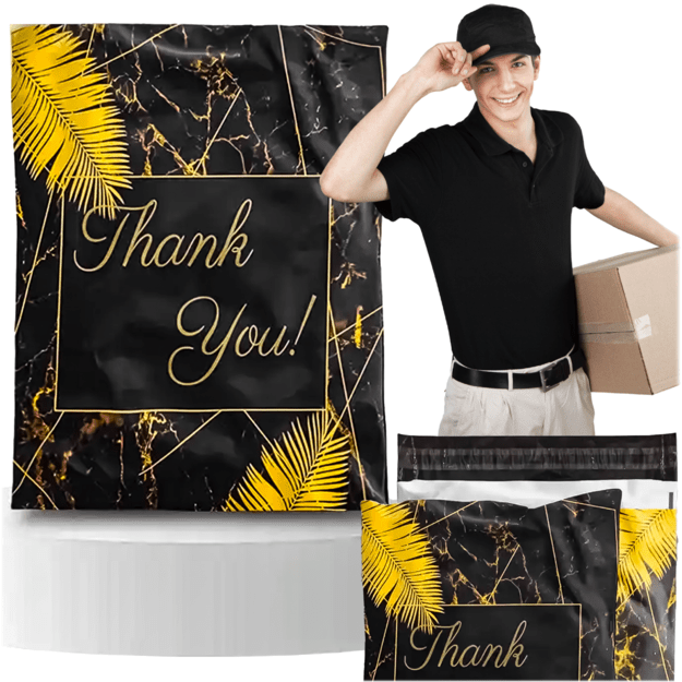 FOLIOPAKI KURIERSKIE MOCNE KOPERTY FOLIOWE 255x370 THANK YOU 50szt 1