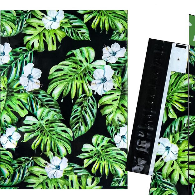 FOLIOPAKI KURIERSKIE MOCNE KOPERTY FOLIOWE 310X420 DŻUNGLA 50szt 1
