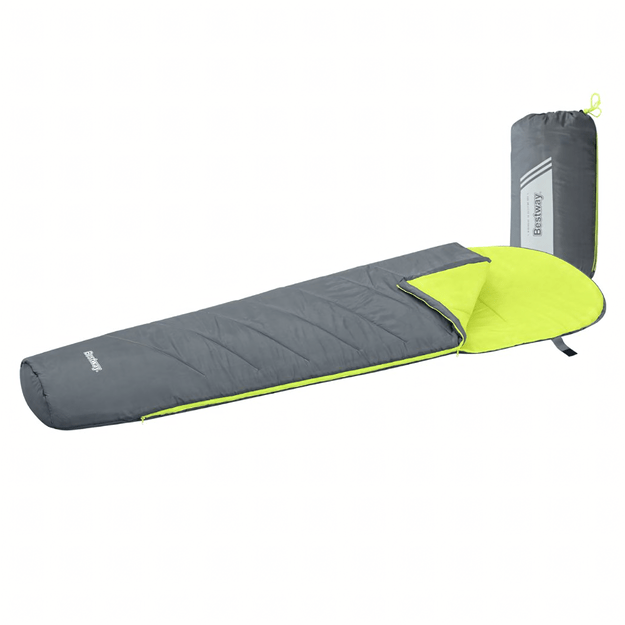 Bestway 68102 Mummy Sleeping Bag for Camping 220x75x50 Green