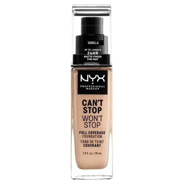 NYX Professional 466 - Can't Stop Won't Stop Foundation - Vanilla