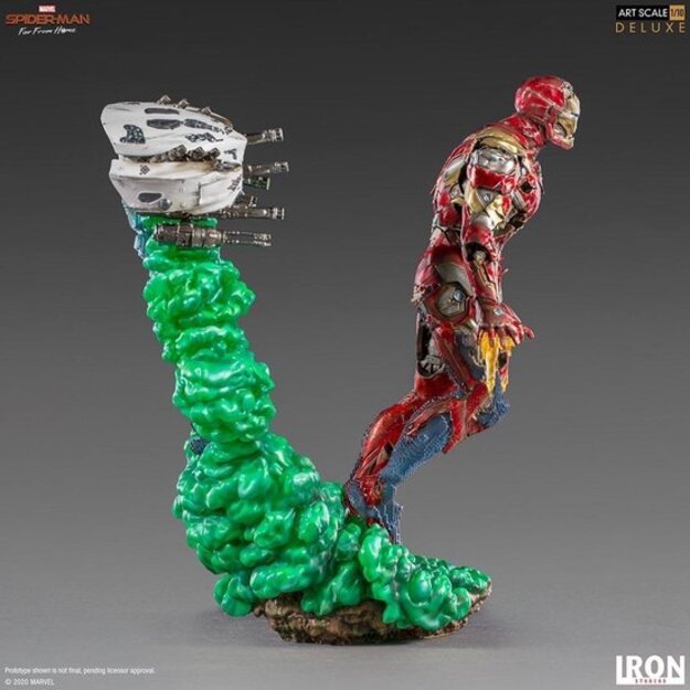 IronStudios - Marvel Spider-Man Far From Home: Deluxe BDS 1:10 Art Scale Staute - Iron Man Illusion 5