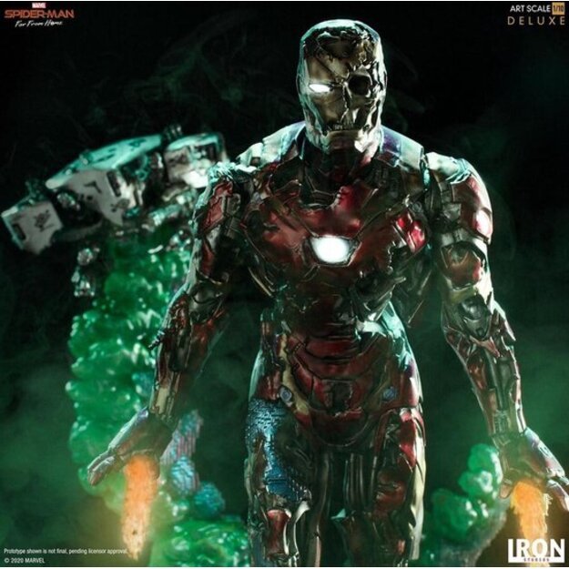 IronStudios - Marvel Spider-Man Far From Home: Deluxe BDS 1:10 Art Scale Staute - Iron Man Illusion 6