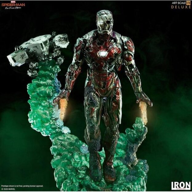 IronStudios - Marvel Spider-Man Far From Home: Deluxe BDS 1:10 Art Scale Staute - Iron Man Illusion 7