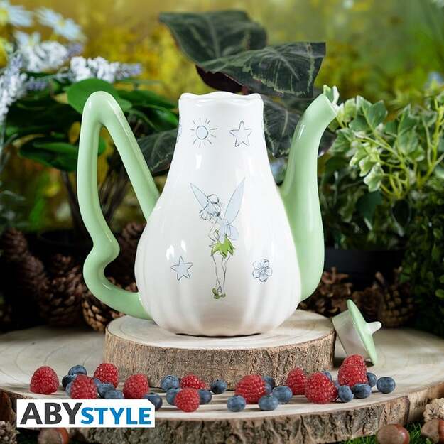 DISNEY - Teapot - with Tinkerbell cups set 8