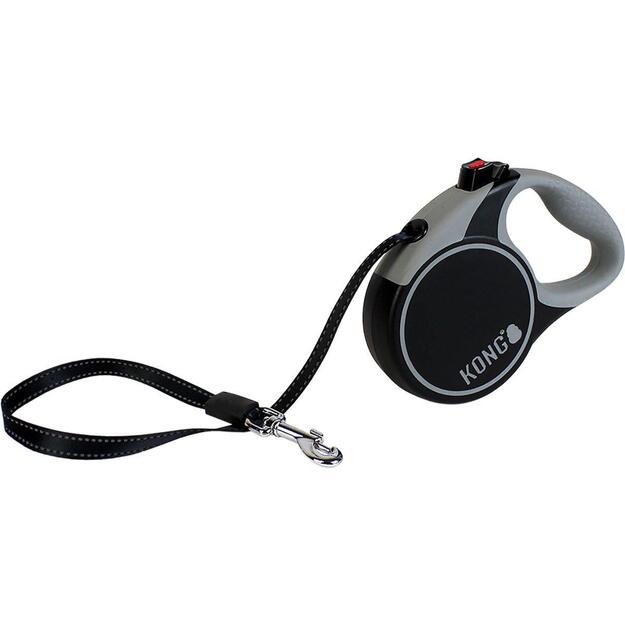Kong - Retractable Leash Terrain - Black - XS 1