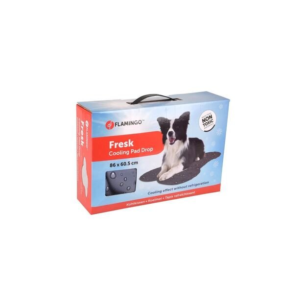FLAMINGO - Cooling Mat Meat Bone - Grey - M -86x60cm 2