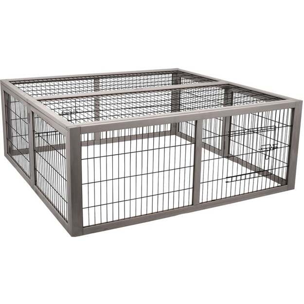 Flamingo - outdoor rabbit cage running yard 116cm L x 112cm W x 45cm H