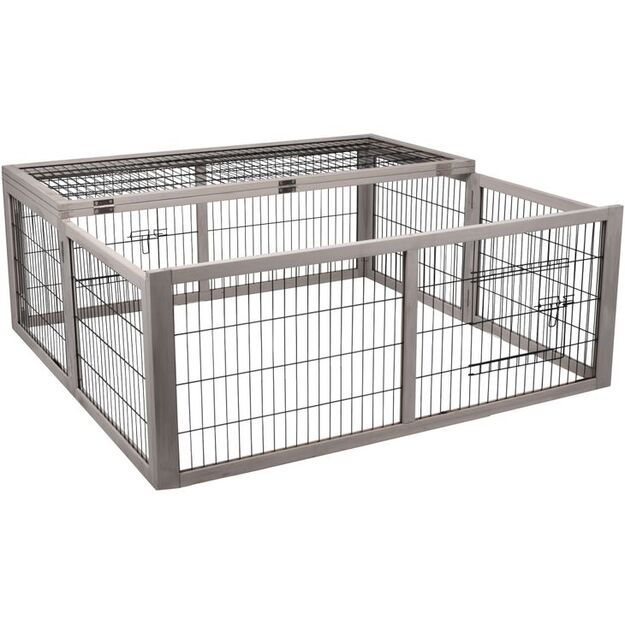 Flamingo - outdoor rabbit cage running yard 116cm L x 112cm W x 45cm H 1
