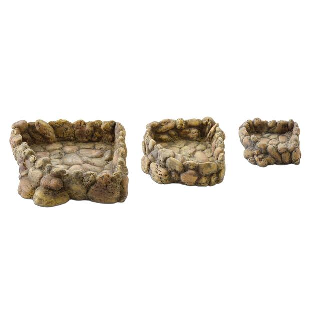 Exoterra - Water Bowl Corner - Neutral Tones - L 1
