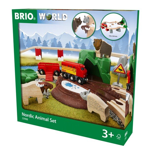 BRIO - Nordic Animal Set (33988) 6