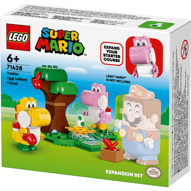 LEGO Super Mario - Yoshis' Egg-cellent Forest Expansion Set (71428) 2