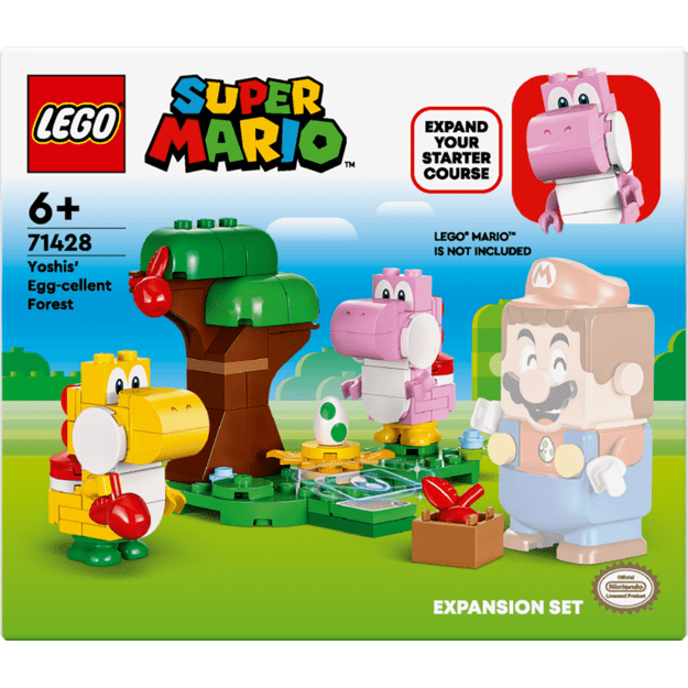 LEGO Super Mario - Yoshis' Egg-cellent Forest Expansion Set (71428) 4