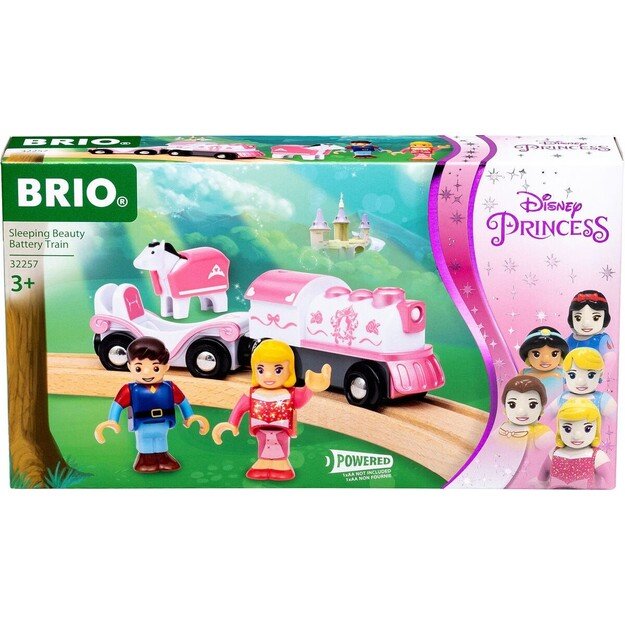BRIO - Disney Princess Sleeping Beauty Battery Train - 32257 1