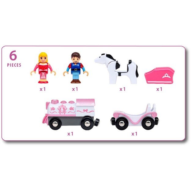 BRIO - Disney Princess Sleeping Beauty Battery Train - 32257 2