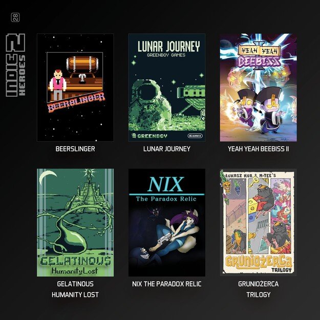 Blaze Evercade Indie Heroes Cartridge2
      
        - BLAZE TAB Plus 4