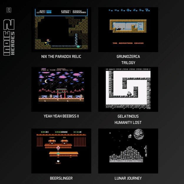 Blaze Evercade Indie Heroes Cartridge2
      
        - BLAZE TAB Plus 3