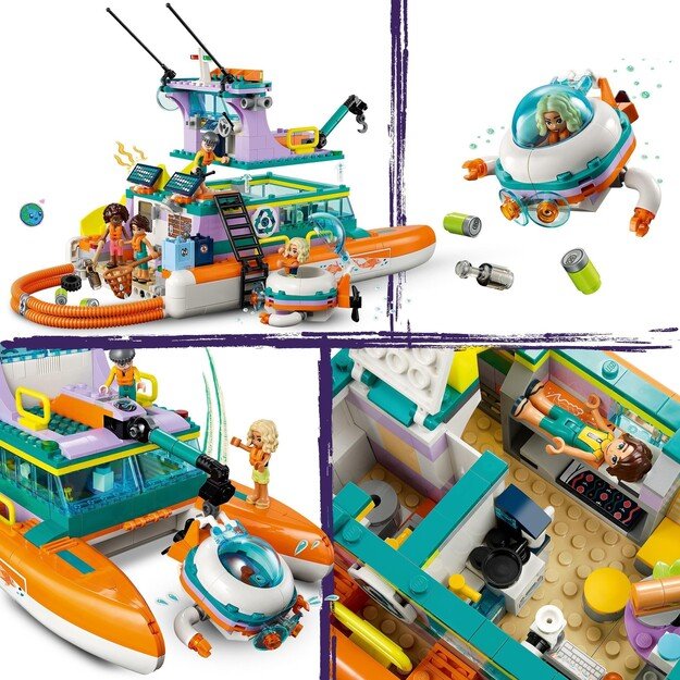 LEGO Friends - Sea Rescue Boat (41734) 1