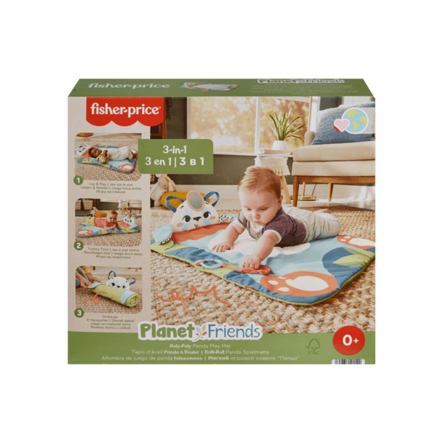 Fisher Price Newborn – Roly-Poly Panda Play Mat (HKD65) 1